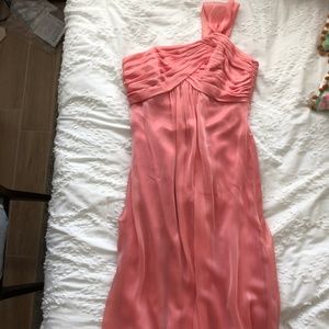 Belsoie One Shoulder Full-Length Bridesmaid Dress